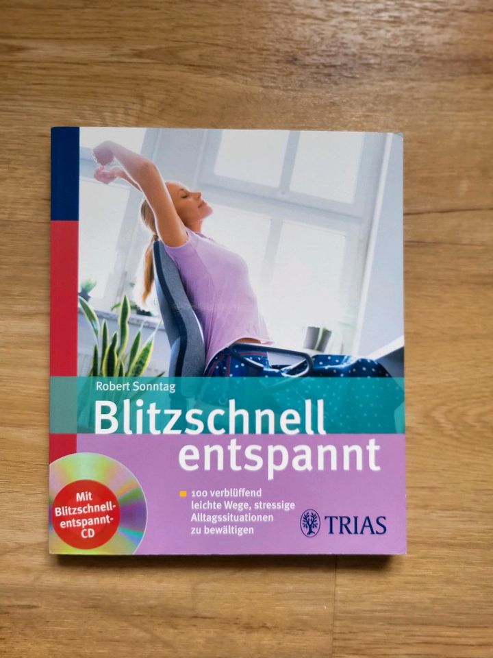 Blitzschnell entspannt TRIAS Buch mit CD in Fellbach