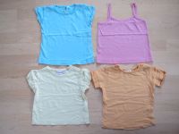 T-Shirt 74 80 Basic einfarbig Lupilu 0,5€ pro Shirt blau gelb Sachsen - Radebeul Vorschau