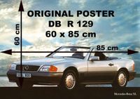 MERCEDES R 129 POSTER, SL - EDITION  KATALOG A3 , ANSTECKNADEL, Niedersachsen - Freden Vorschau