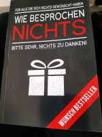 Buch Wie besprochen NICHTS Hessen - Eichenzell Vorschau