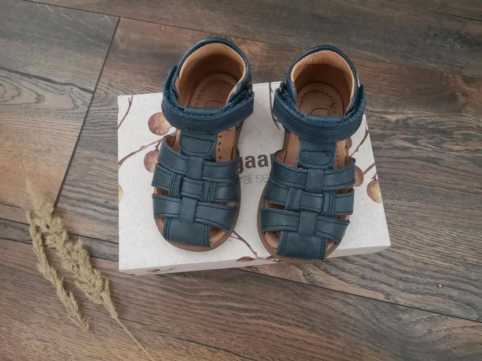 Bisgaard Sandalen Leder blau Gr. 21 wie neu  in Frankfurt am Main