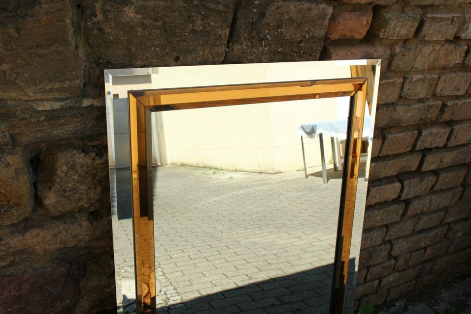 [4003] Spiegel Baron Fibius 63 x 98 cm Zierspiegel braun in Hockenheim