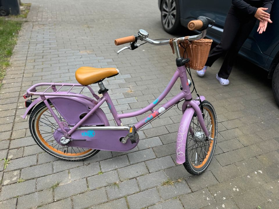 Hollandrad Mädchen Fahrrad lila Rad 20 Zoll in Köln