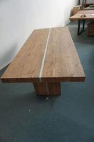 B&B Esstisch + Bank Banda # Teak Altholz # 240x110 # Massiv-Möbel Hessen - Alsfeld Vorschau