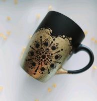 Tasse Kaffetasse Kaffeebecher Becher dot Mandala handbemalt Baden-Württemberg - Löchgau Vorschau