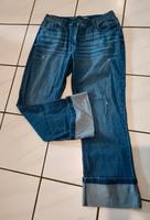 NEU ULLA POPKEN Jeans Mary wide destroy blue Denim Stretch Gr. 46 Niedersachsen - Bremervörde Vorschau
