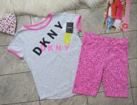 ❤️ DKNY Neu Schlafanzug kurz Shorty 128-140 grau pink MIMY128 Berlin - Hellersdorf Vorschau