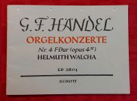 G.F.Händel, Orgelkonzert Nr.4, F-Dur, Helmut Walcha Schleswig-Holstein - Norderstedt Vorschau