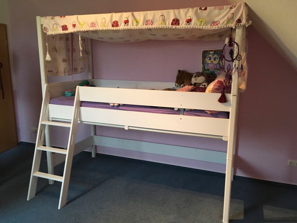 Paidi Spielbett Sophia / Hochbett mit schräger Leiter u. Zubehör in Kreis  Pinneberg - Seester | Babywiege gebraucht kaufen | eBay Kleinanzeigen ist  jetzt Kleinanzeigen