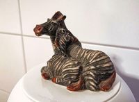 Figur Zebra mit Kalb 6 x 8 cm groß Thüringen - Erfurt Vorschau