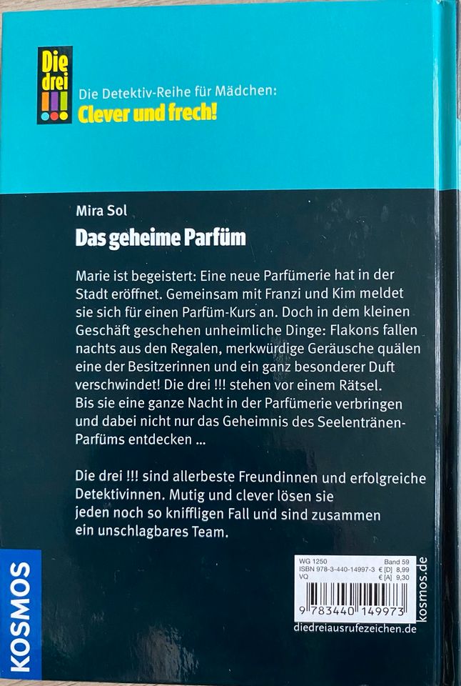 „Das geheime Parfüm“ & „Wildpferd in Gefahr“ Die drei !!! in Oberursel (Taunus)