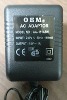 OEM AC Adapter Model No. AA-151ABN Input 230VAC 50Hz 140mA Output Bochum - Bochum-Mitte Vorschau