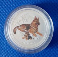 Silbermünze Australian Hund 2018 Color - 1/4 oz Unze Silber 999,9 Niedersachsen - Schwanewede Vorschau