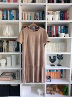 Marc Cain N6 46 Kleid Lederkleid Beige Plissee Kunstleder wildled Nordrhein-Westfalen - Essen-West Vorschau