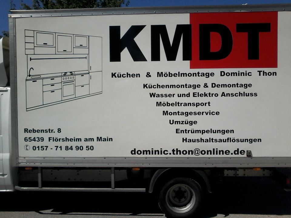 KÜCHEN UND MÖBEL MONTAGE, ENTRÜMPLUNGEN in Mommenheim