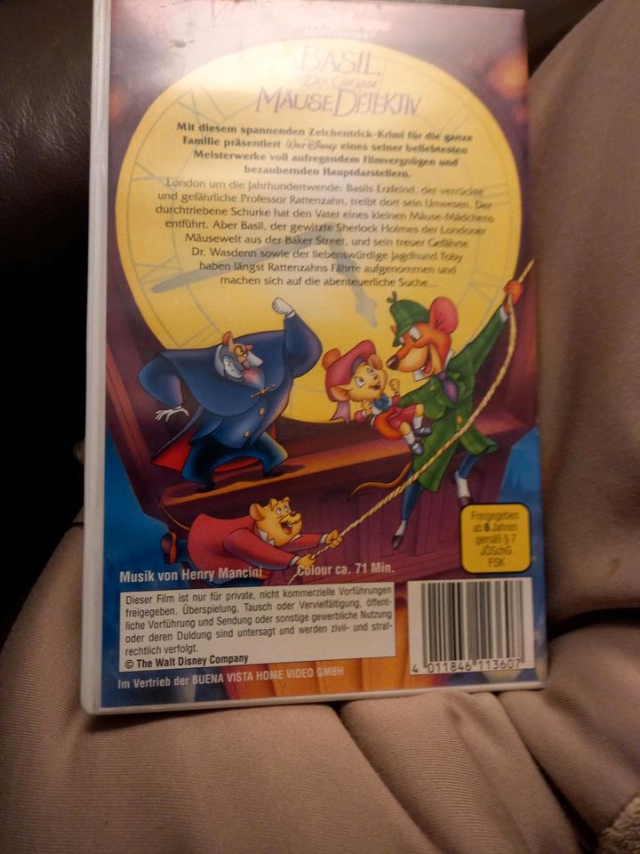 Basil, der große Mäusedetektiv (VHS) (Walt Disney)  Tausch in Clausthal-Zellerfeld