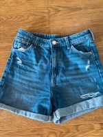 Jeans shorts Größe 152 blau Nordrhein-Westfalen - Moers Vorschau