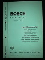 Bosch Einbauscheinwerfer Ersatzteilliste, W113 Pagode Brandenburg - Eggersdorf Vorschau