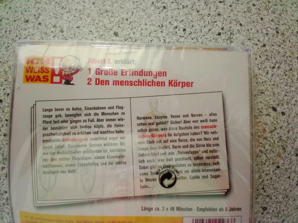 A. Einstein Große Erfindungen und menschlichen Körper neu   CD in Berlin