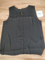 Schwarze ärmellose Bluse von only - Gr. 42 Dresden - Briesnitz Vorschau