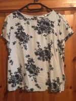 Bluse Shirt Creme Review Blumen 38 M geblümt Elfe Hippie Fee Sachsen-Anhalt - Bördeland Vorschau