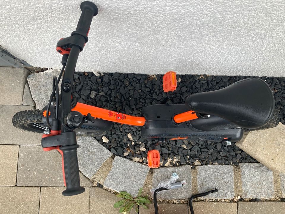 BTWIN Kinderfahrrad 14 Zoll Robot 500 orange/schwarz in Lauchheim