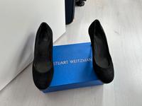 Stuart Weitzman Schuhe Gr.37,5 Original Leder Pumps schwarz Bayern - Karlsfeld Vorschau