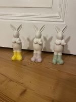 Osterhase Weiß Porzellan Keramik Ostern Deko Hase rosa grün gelb Niedersachsen - Braunschweig Vorschau