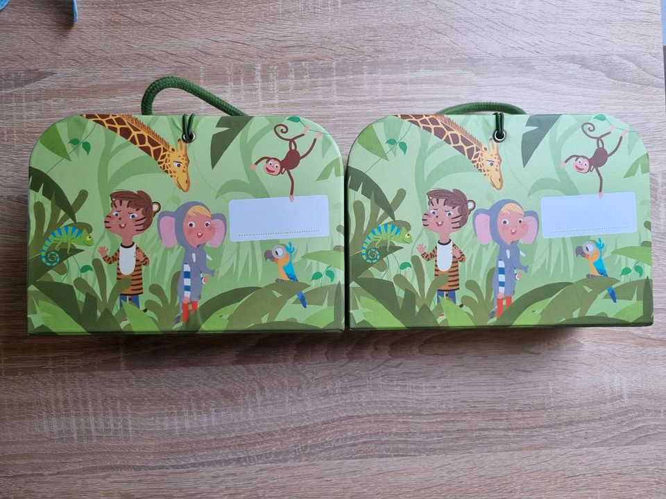 ❤ Baby Box neu Aufbewahrung Koffer Sortieren Kind Boy Geschenk Pa in Hagelstadt