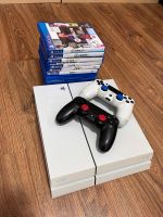 PlayStation 4, weiß + 2 Controller + 12 Spiele Niedersachsen - Börger Vorschau