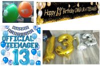 Deko Paket 13. Geburtstag 13 Teenager Ballons Banner 274 cm Niedersachsen - Winsen (Aller) Vorschau