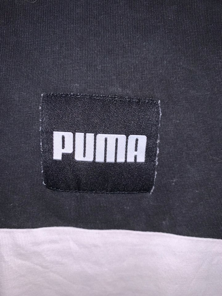 Puma Herren Sport Shirt schwarz weiß, Größe S in Mainz