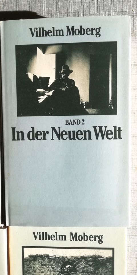 Die Auswanderer, alle 4 Bände des Romans von Vilhelm Moberg in Nohfelden