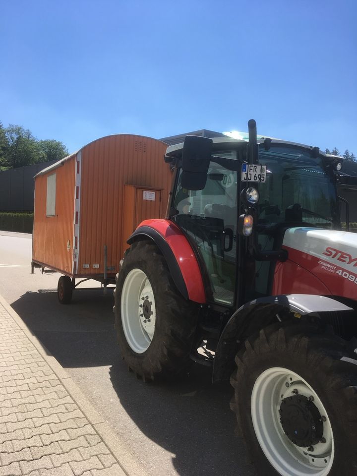 Bauwagen Transport, Kies , Humus, Sperrmüll in Freiburg im Breisgau