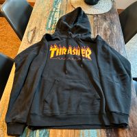 Trasher Skatepullover Hoodie Kapuze Gr. L schwarz flames Rheinland-Pfalz - Kempenich Vorschau