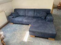 Schöne blaue Couch in L-Form in gutem Zustand Bayern - Zeitlarn Vorschau