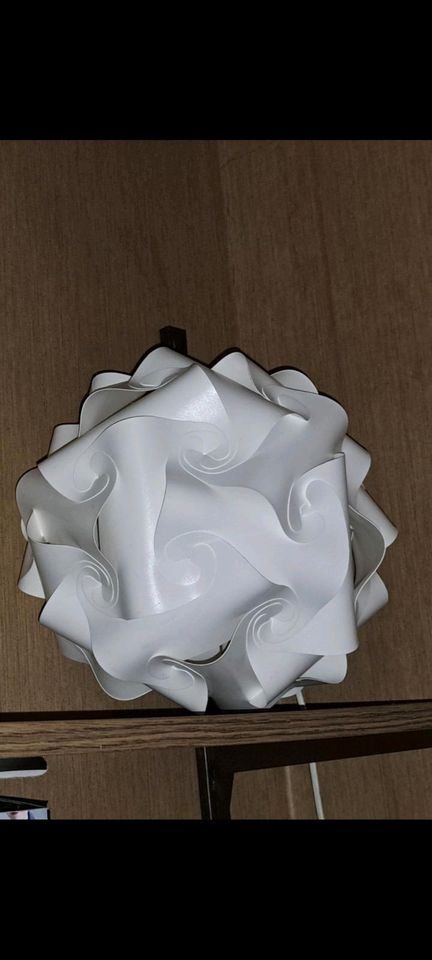 Lampe, Puzzlelampe in Hüllhorst