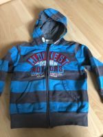 Fetzige Sweatshirtjacke Gr 116 wie neu Sachsen-Anhalt - Magdeburg Vorschau