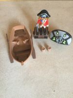 Playmobil Pirat, Ruderboot, Schatzkiste, Kanone und 2 Fässer Essen - Essen-Kettwig Vorschau