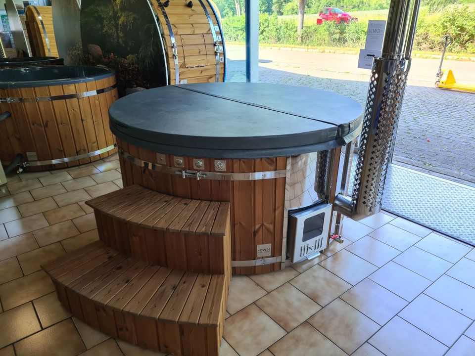 ❗-500 EUR Rabatt Badefass Badetonne Badezuber Whirlpool Hot Tub GFK 200 in Berlin