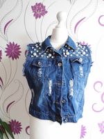 ❤️ My Hailys ❤️ Damen Jeans Weste XL blau Jacke Sommer kurz Frankfurt am Main - Westend Vorschau