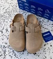 NEU Birkenstock Boston Gr. 37 schmal, Nubukleder geölt Nordrhein-Westfalen - Leopoldshöhe Vorschau