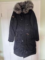 Khujo langer Winter Mantel Schwarz Gr. 36/38 S/M Kiel - Russee-Hammer Vorschau