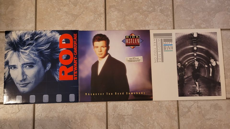 LP Rick Astley, Matt Bianco, Rod Steward - Camouflage in Oer-Erkenschwick