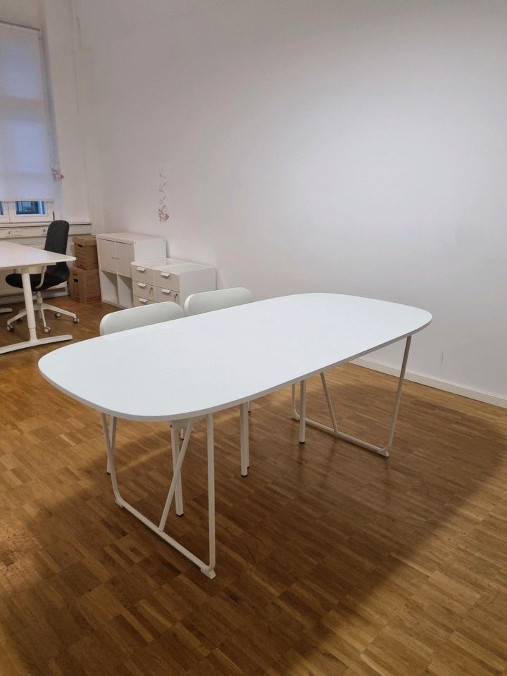 Ikea Tisch 185x90cm weiss Hochglanz in Wuppertal