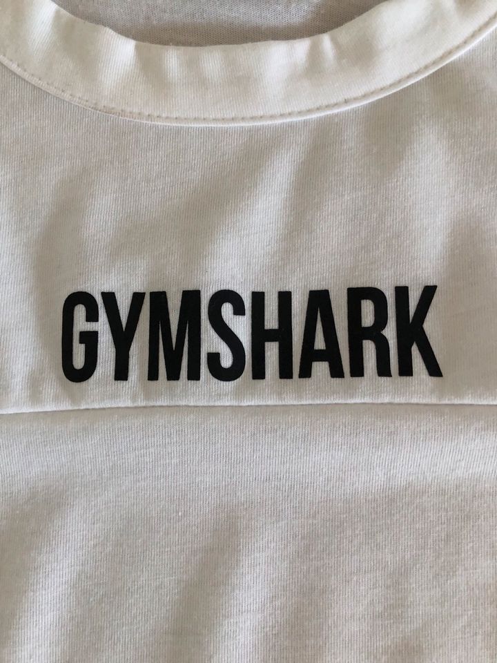 Gymshark T-Shirt weiß Gr. 36/38 in Pulheim
