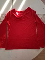 Roter Damen Pullover von comma gr 42 mit Wasserfall Kragen Schwerin - Lankow Vorschau