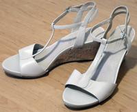 Damenschuhe Weiss Beige von 5th Avenue Gr. 38 Hannover - Herrenhausen-Stöcken Vorschau