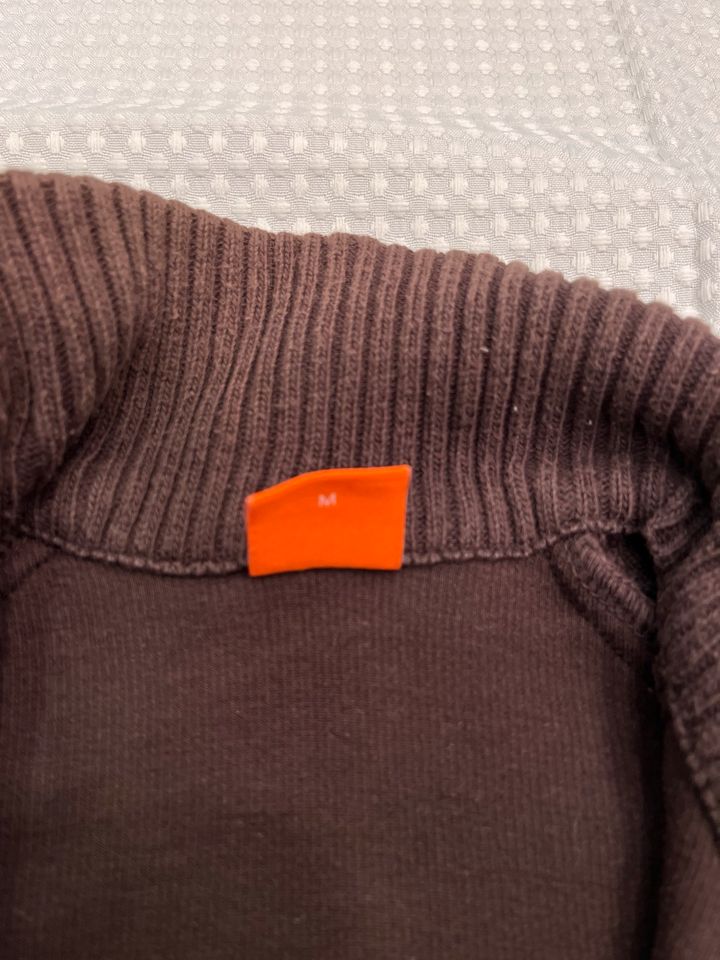 Herren-Pullover/Jacke „BOSS ORANGE" Farbe braun Größe M in Bremen