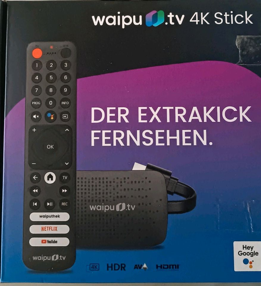 Waipu 4k TV Stick neu in OVP in Leverkusen